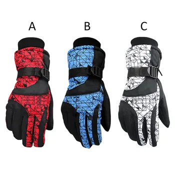 

New Winter Ski Snowboard Gloves Motorcycle Riding Women Men Full Finger Ski Gloves Windproof Waterproof Unisex Snow Gloves