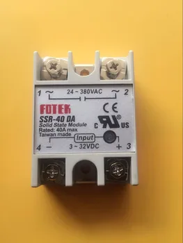 

SSR - 40 DA 40A solid state relay/Isolation between the input - output voltage 2500 v