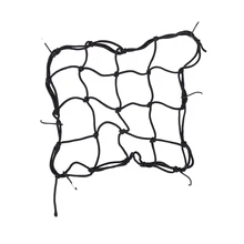 30x30 см черный сверхмощный Эластичный банджи багаж грузовой сетчатый держатель 6 регулируемые Крючки для мотоцикла велосипед
