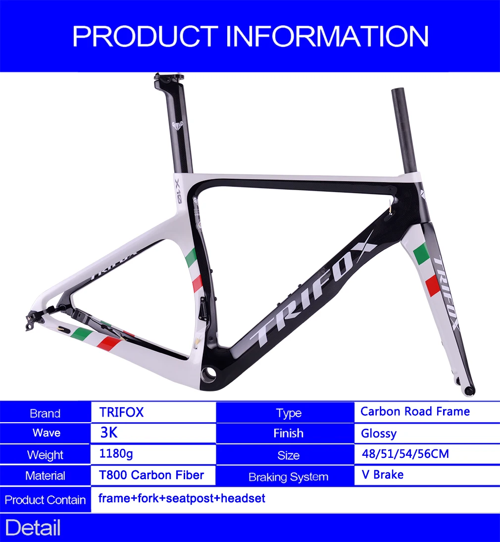 TRIFOX карбоновая рама для шоссейного велосипеда, дисковые тормоза Di2, механический 3K вал ковша, карбоновое волокно для шоссейного велосипеда BB68, велосипедная Рама для велосипеда