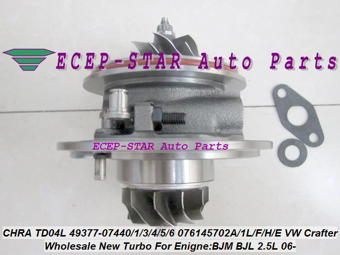 Turbo Cartridge CHRA TD04L 49377-07440 49377-07401 076145702A 076145701L For Volkswagen VW Crafter (4)