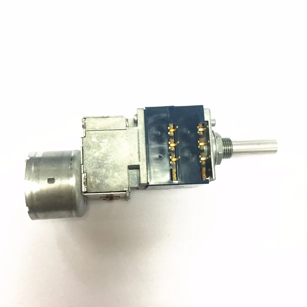 

Dual 2x100K 2x50K 2x10K Stereo RK27 Motorized Potentiometer Remote Volume Sound Control for Vintage Tube Amplifier RK27 100K 50K