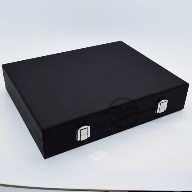 Портативный черный PU путешествия драгоценный камень ящик для хранения драгоценных камней шкатулка для украшений каменный держатель Органайзер с 40 шт 4x4 см прозрачные коробки