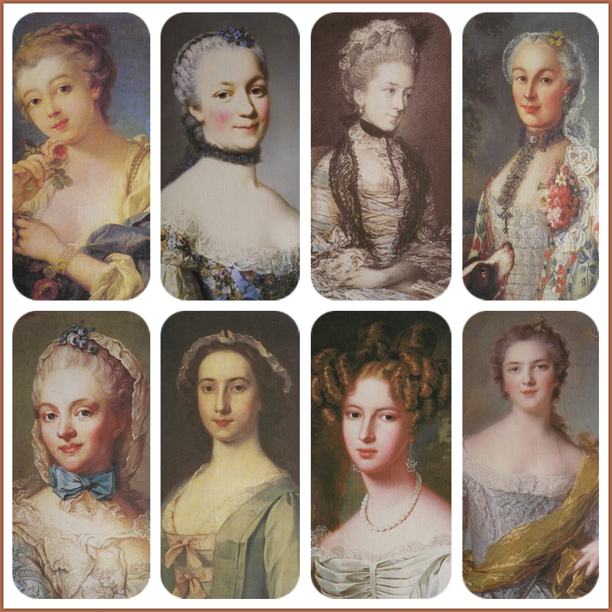 

Портрет женщины ручной окрашивания 9 шт. x 20 см Смешанные хлопчатобумажные льняные Печатные Одеяла ткань для DIY шитья лоскутное домашнее текстильное изделие Декор