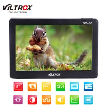 

Viltrox DC-50 HD Clip-on LCD 5inch Monitor Portable Wide View for Canon Nikon Sony DSLR Camera DV