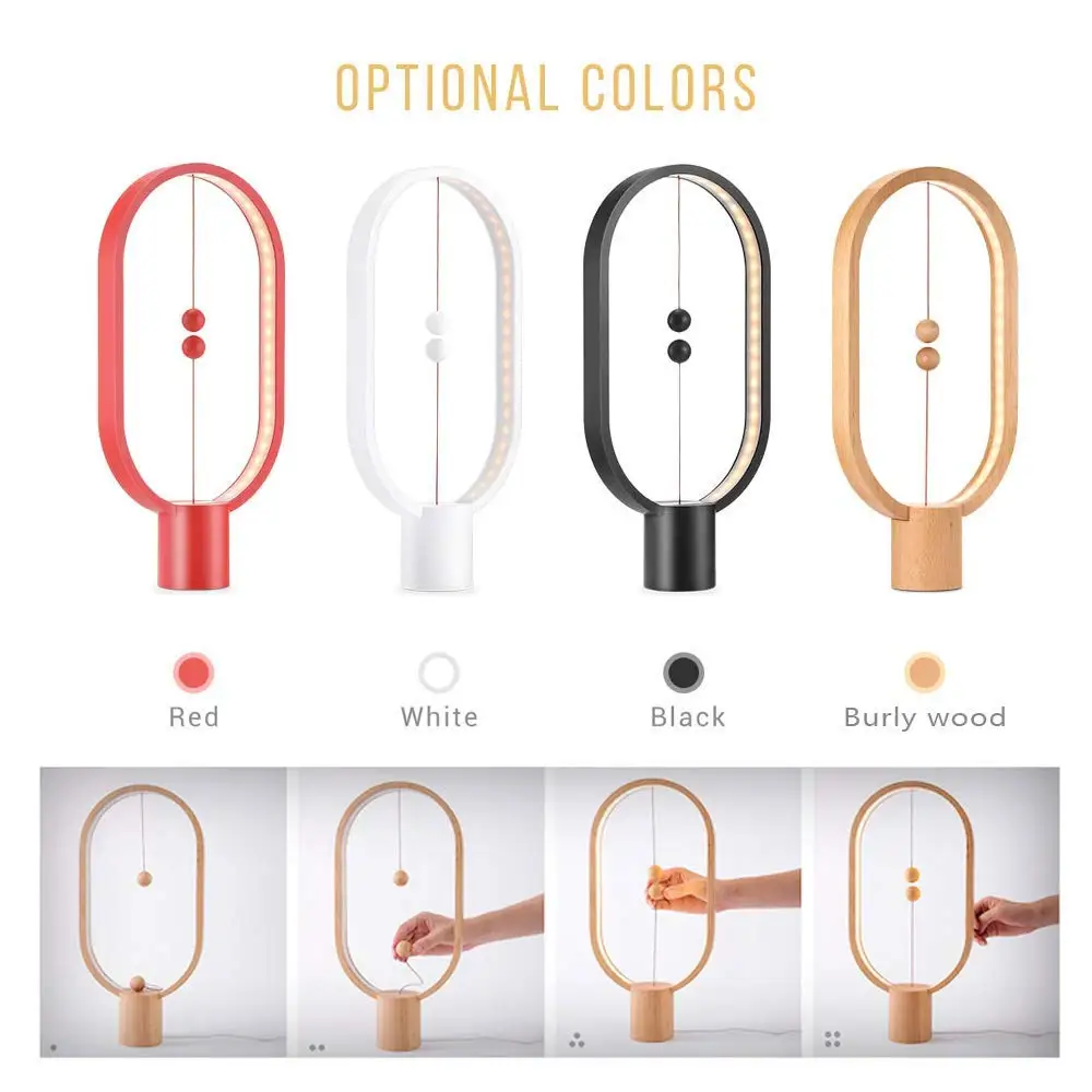 Antique Home Decoration Wood Miniature Figurines Magnetic Heng Balance Lamp Bedroom Office Table Night Lamp Novel Kids Gift Antique Home Decoration Wood Miniature Figurines Magnetic Heng Balance Lamp Bedroom Office Table Night Lamp Novel Kids Gift