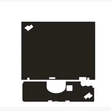 Специальные кожаные виниловые наклейки для ноутбука из углеродного волокна для lenovo Thinkpad X61 X61S 12,1 дюйма