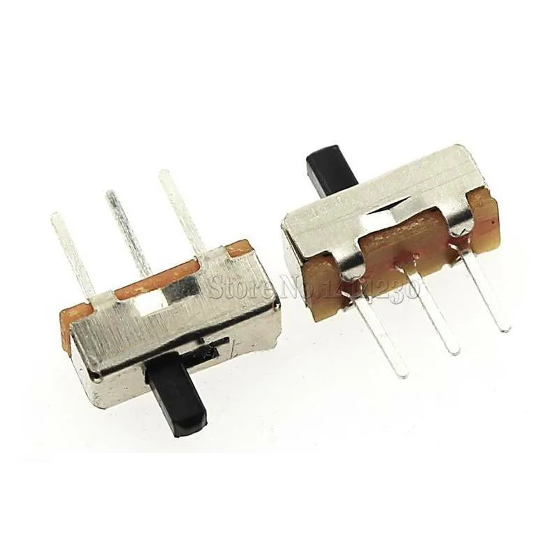 100 шт. выключатель ВКЛ./ВЫКЛ. Мини переключатель SS12D00 SS12D00G5 3pin 1P2T 2 положения