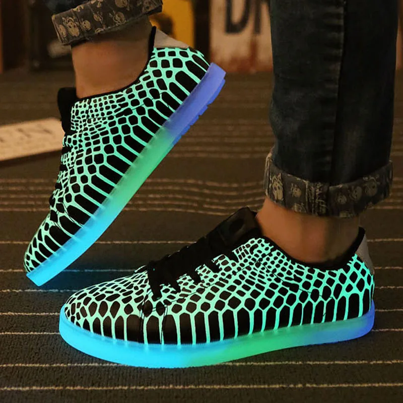 glowing shoes for adults