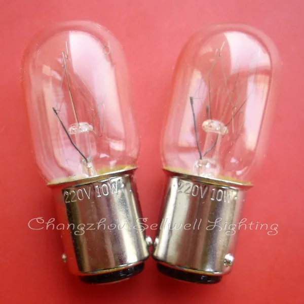 Miniature light 220v 10w ba15d t20x48 A313 NEW 10pcs