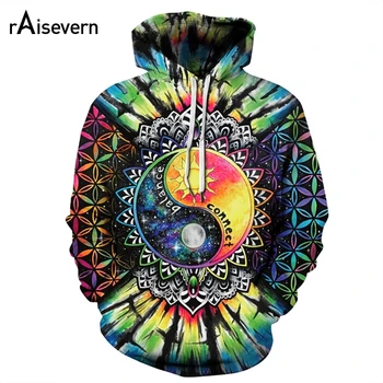 

Magical Balance Content Yin Yang Tai Chi 3D Hoodie Tracksuit Men Women Hip Hop Outerwear Pullover Tops Casual Hoody Sweatshirt