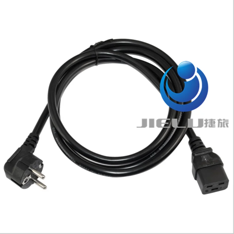 10PCS EU European German French Power Extension Cable Cord For Female