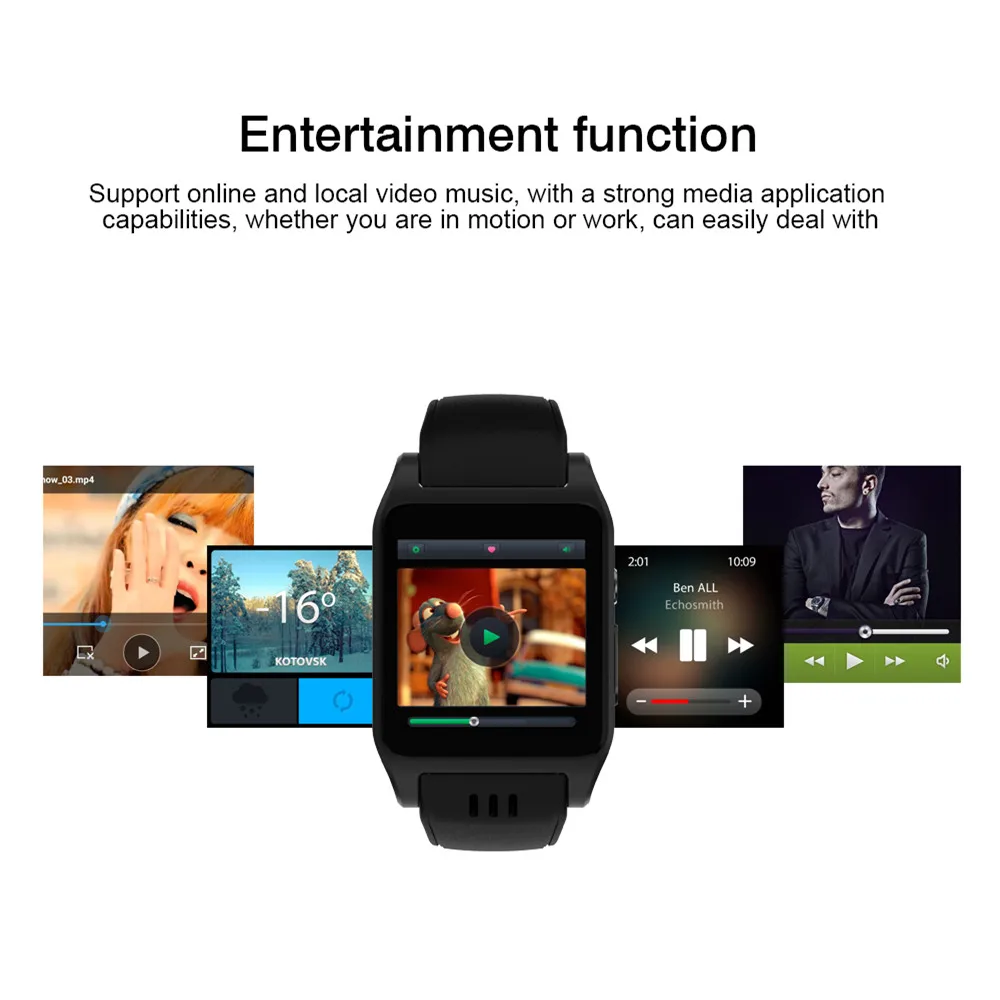 Beseneur X86 Smart Watch Men with Camera Bluetooth