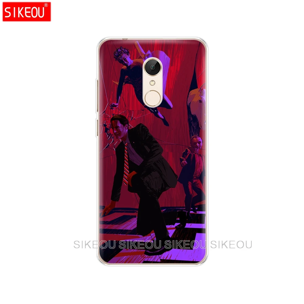 Silicone Cover phone Case for Xiaomi redmi 5 4 1 1s 2 3 3s pro PLUS redmi note 4 4X 4A 5A Twin Peaks Fire Walk With Me