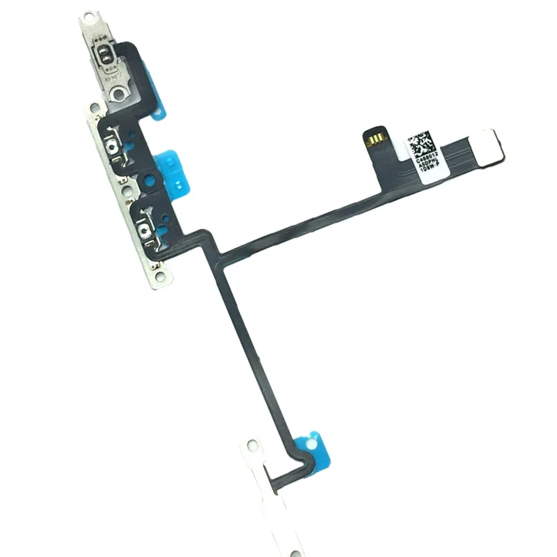 

HOUSTMUST for iPhone X 5.8" Replacement Volume UP/DOWN and Mute Flex cable with Bracket Compatible A1901 A1865