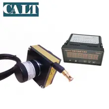 CALT 3000mm draw wire encoder cable motion transducer with 6 Digital pulse counter raster table HB961 CALT 3000mm draw wire encoder cable motion transducer with 6 Digital pulse counter raster table HB961