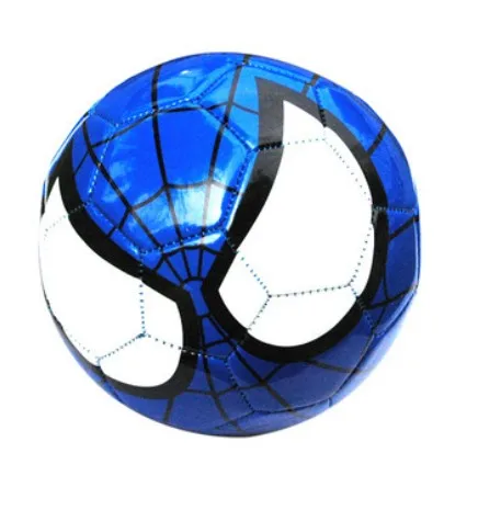 1 шт. детские, Футбол Человек-паук мяч Размер 2 Дети Футбол Человек-паук маленький мяч детский сад футбольный мяч - Цвет: blue