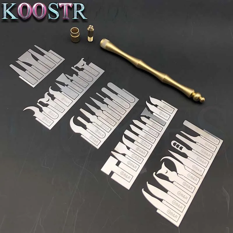 

43 in1 A9 A8 CPU BGA IC Chip Handle Blade Cutter PCB Mainboard Disassemble Repair Tool BGA Hobby Work Shoveling Glues Solder