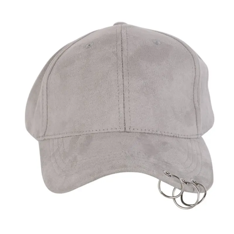 Unisex Casual Feste Einstellbare Baseball Caps Snapback hüte für männer baseball kappe frauen männer weiß baseball cap hut mit Ringe
