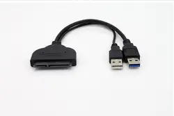 USB 3,0 USB 2,0 SATA 22Pin 2,5 "жесткий диск адаптер конвертер кабель Шнур высокая скорость для 2,5 дюймов SSD HDD горячей замены