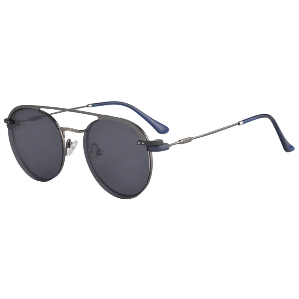 Очки UOOUOO в стиле ретро для мужчин мужские солнцезащитные очки металлической