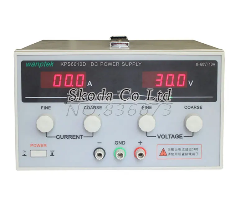 KPS 6010D DC power supply 60V10A adjustable power supply 60V 10A LED