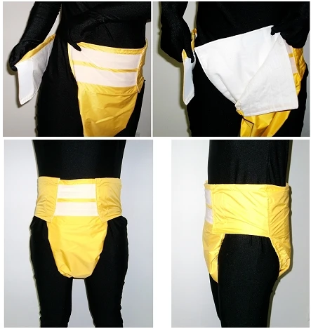 FUUBUU2050-YELLOW JAPAN Adult diapers/Waterproof shorts/Incontinence Clearance, clearance special offer