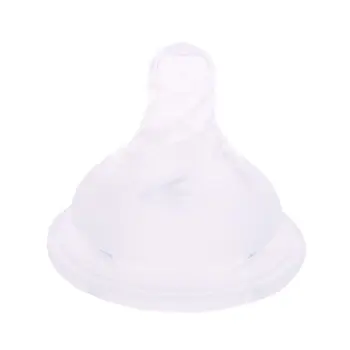 

Baby Infant Frosted Nipple Wide Mouth Bottle Cross Hole Nipples Caliber Breast