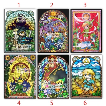 

Ruxing 5D Diamond Embroidery Cartoon legend zelda Diamond Painting Cross Stitch Rhinestones Home Decoration DIY Diamond Mosaic