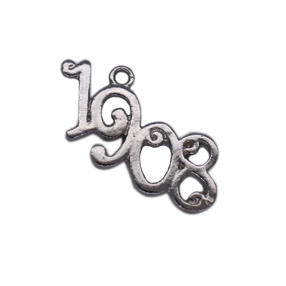 

Double Nose Metal Sorority Greek Letter 1908 AKA Charm Anniversary Gift Member Decor Jewelry Gifts DIY Custom New Popualr