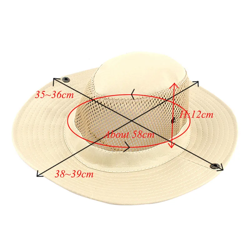 Мужская женская уличная Кепка с широкими полями, шляпа от солнца с боковой защелкой для подбородка, рыболовная походная Кепка, камуфляжная кепка для охоты в джунглях