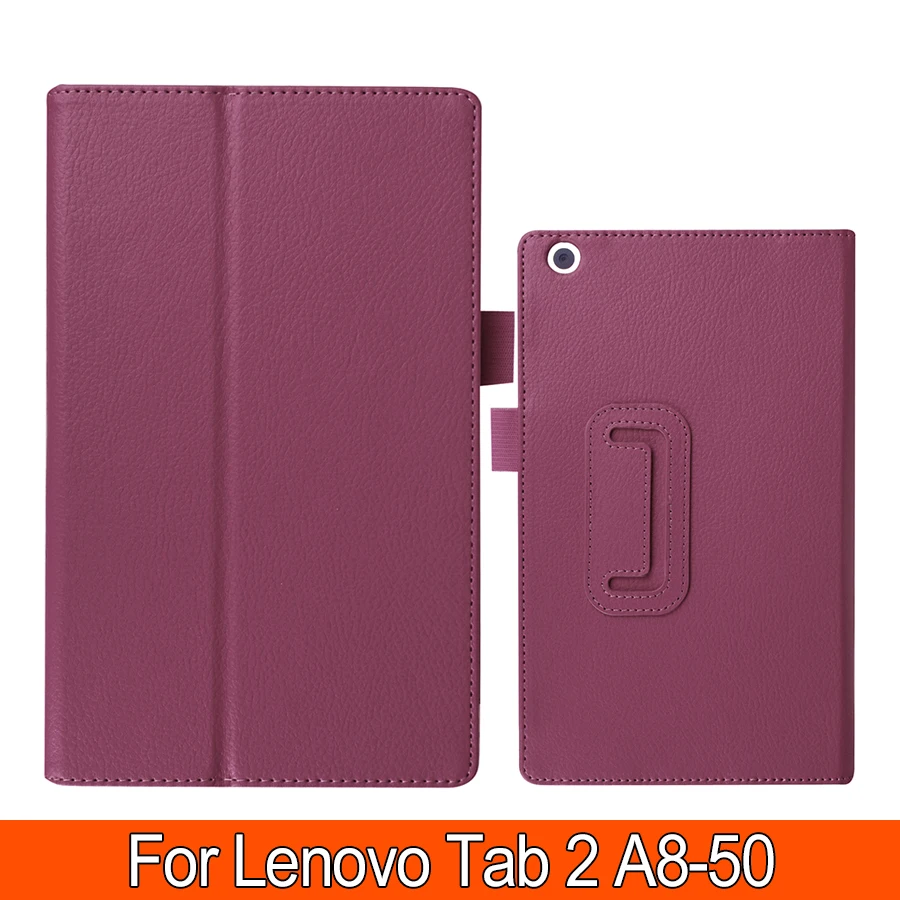 Fashion Case for Lenovo Tab 2 A8 8.0 PU Leather Protective Cover For