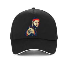 Забавная Кепка с принтом суперзвезды Леброна ла, мужская летняя бейсбольная кепка с рисунком Джеймса, регулируемая хип-хоп бейсболка