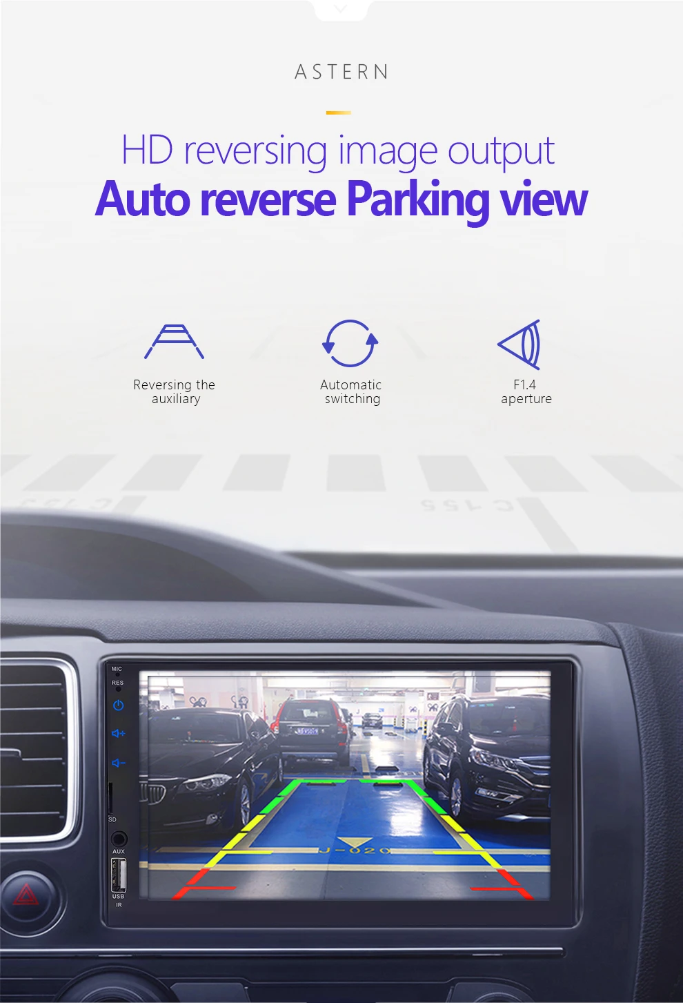 2 din auto radio 7 \