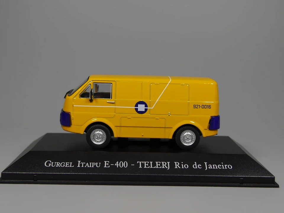 IXO 1:43 Gurgel Itaipu E400 Telerj Rio De Janeiro Diecast Toys Car Models