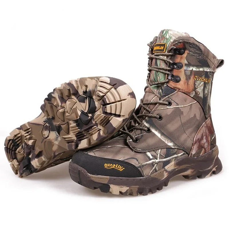 

2017 Tactical Men Ankle Desert Combat camping Boots Jungle Camouflage Winter Snow Boots Waterproof Outdoor Hunting Boot Shoes