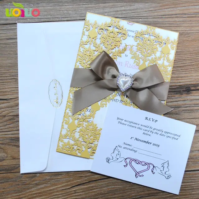 Online Shop Diy Customzied Inc198 Europe Wedding Invitations Card