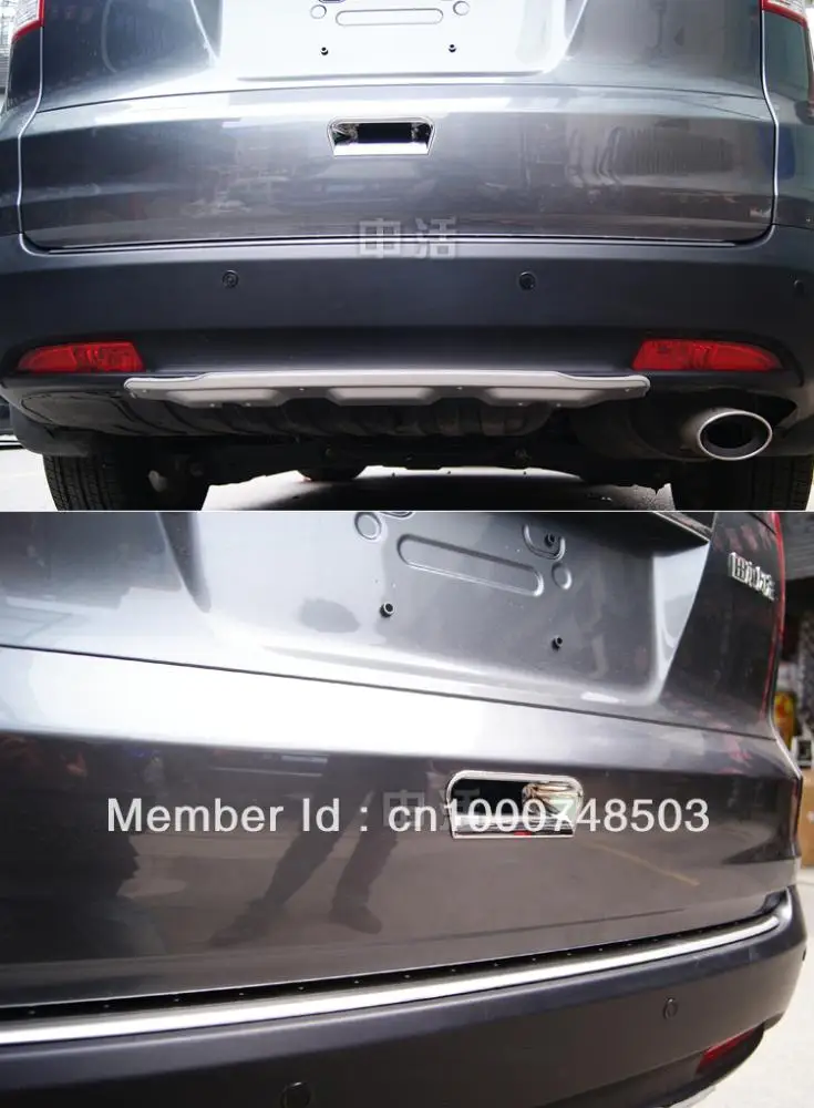 

For Honda CRV 2012 2013 2014 ABS Chrome Rear Trunk Door Handle Cover Trim Bowl new!