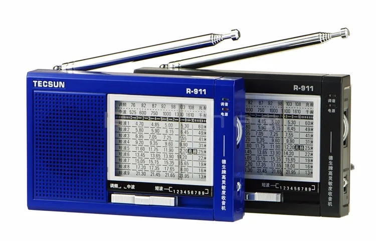 Tecsun R-911 радио World band радио приемник многодиапазонный высокочувствительное радио цифровой приемник цифровая Демодуляция стерео радио