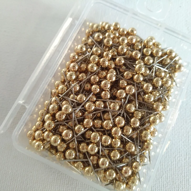 BLEL Hot Map Tacks Push Pins с 1/ 5 дюймовой круглой пластиковой головкой и стальной точкой 400