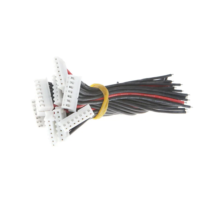 6S1P Lipo font b Battery b font Balance Charger Cable 22 AWG Silicon Wire JST XH