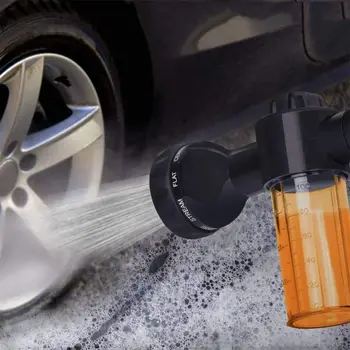 

Foam Sprayer, Garden Hose Spray Nozzle Car Wash Foam Gun with 100cc Bottle, Snow Foam Lance with Washing Mitt, 8 Spray Pattern