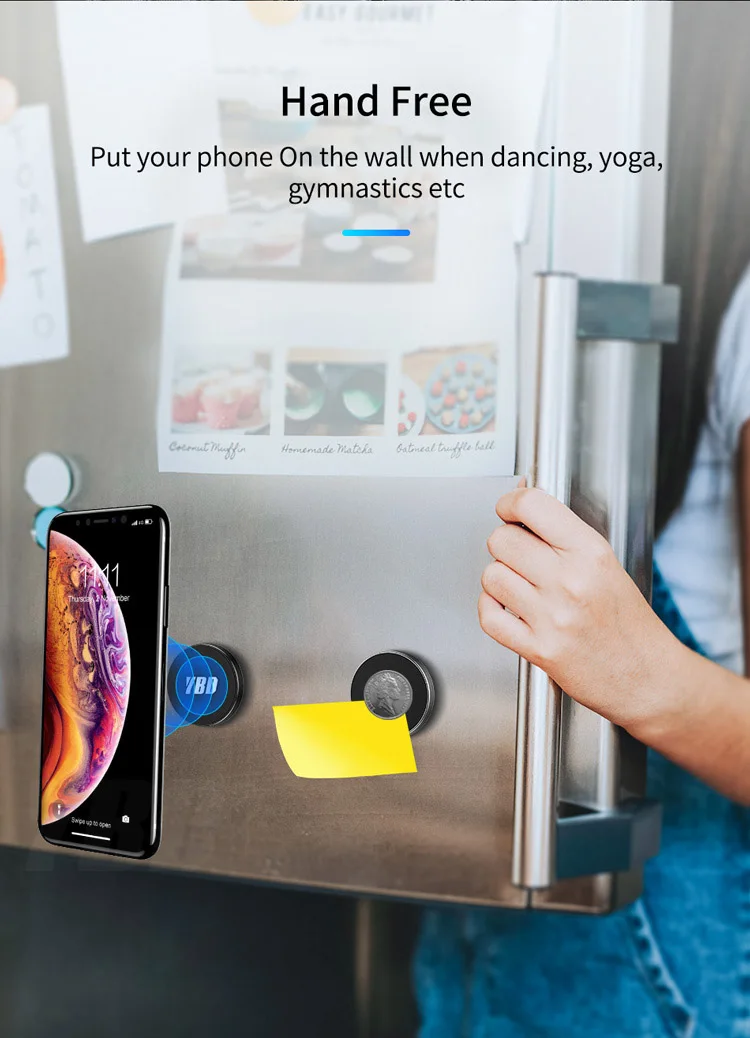 YBD универсальная Магнитная подставка для телефона samsung Xiaomi Автомобильный держатель для телефона приборная панель магнит для телефона iPhone huawei gps Держатель