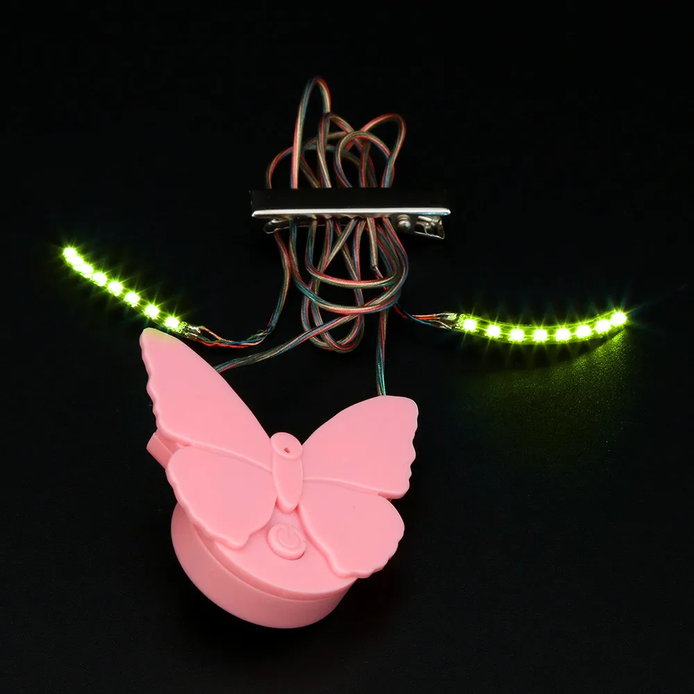 

Multicolor LED Luminous Voice Control False Eyelashes Flashing Lights Bar Fashion Icon Saloon Pub Club Party Extension Eyelashes