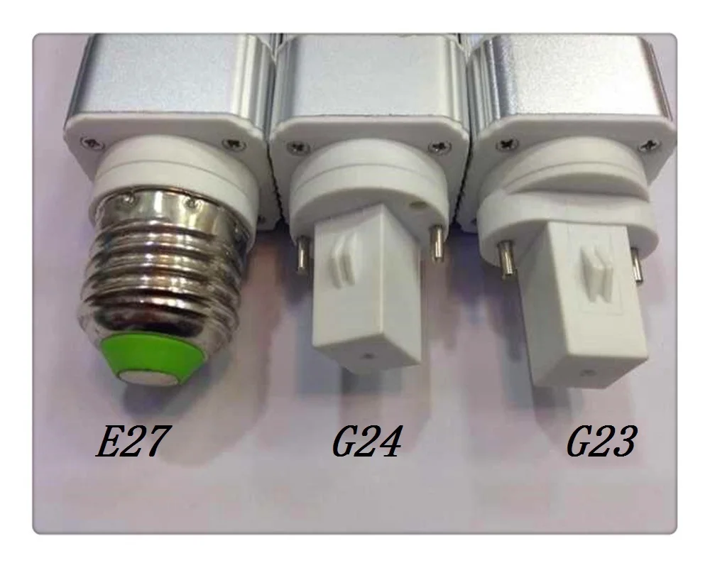 LED лампада E27 G24 G23 PL Светодиодная лампа Bombillas для светильники Luz Velas frio plc 5 Вт 7 Вт 9 Вт 12 Вт 15 Вт лампочка 85-265 В/AC