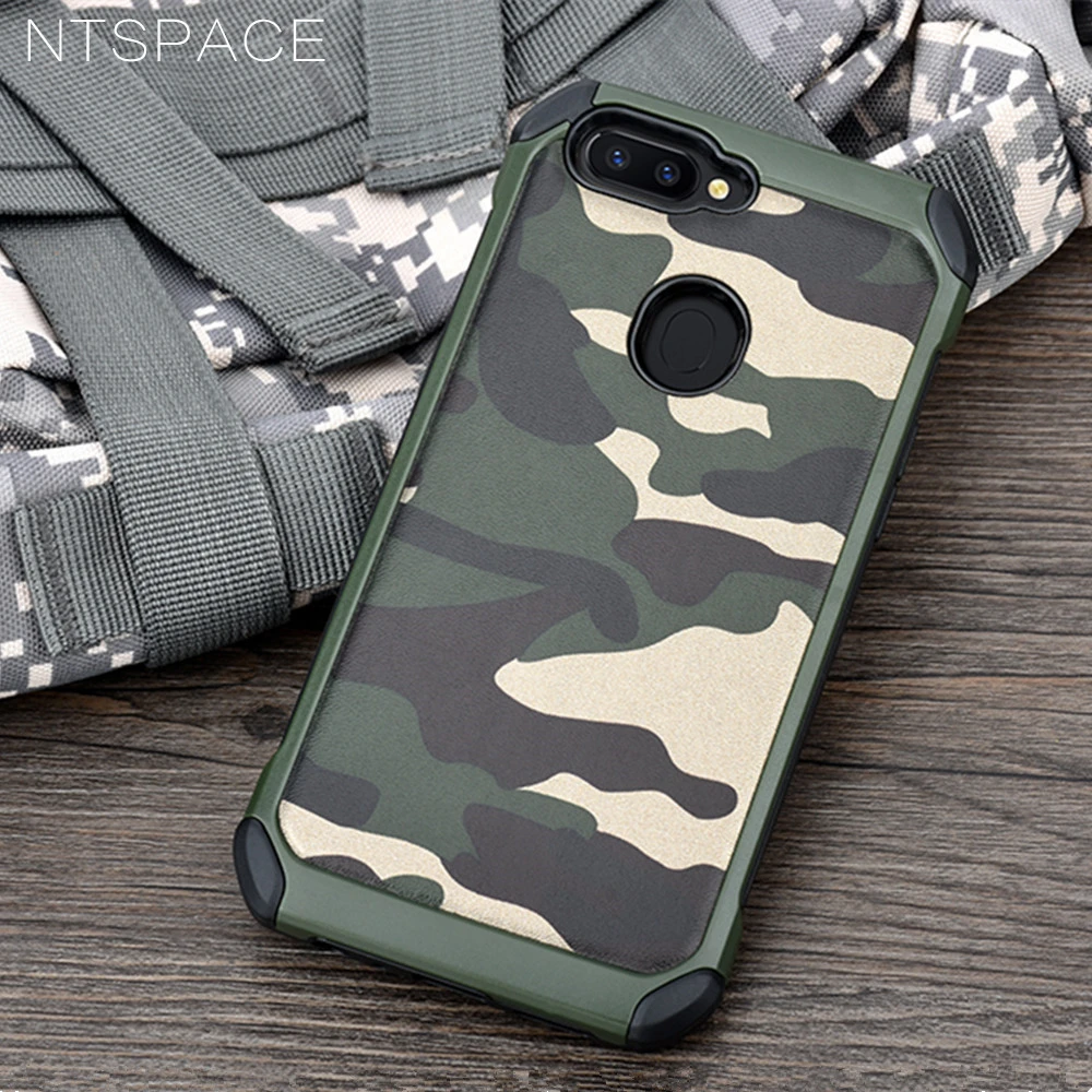 

Case for OPPO R7S R7 Plus R9 R9S Plus Army Camo Camouflage Shockproof Protective Case for OPPO R11 R11S Plus Back Cover Fundas