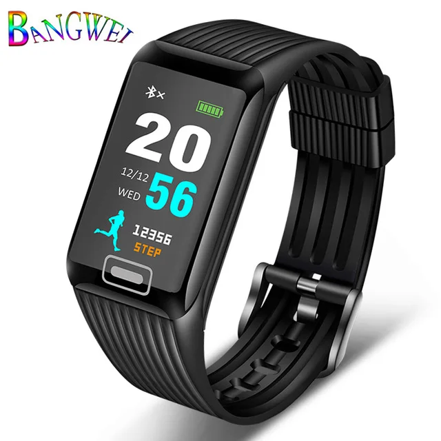 

LIGE New Smart Watch Men Women Fitness Tracker Heart Rate Blood Pressure Monitor Smartwatch Sport Watch Clock for ios android