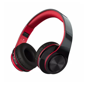 

Wireless headphone HIFI stereo Bluetooth earphones music headset support FM SD card with mic for HuaWei xiaomi iphone sumsamg PC