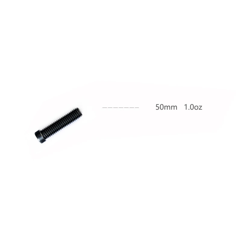 50mm 1oz Как пул кия вес болт Черный 8 отрегулировать вес 0,5 унций+ 1 унций+ 1,5 унций+ 2 унций+ 2,5 унций+ 3 унций 6 штук Вес болт прочный Китай - Цвет: 50mm 1oz