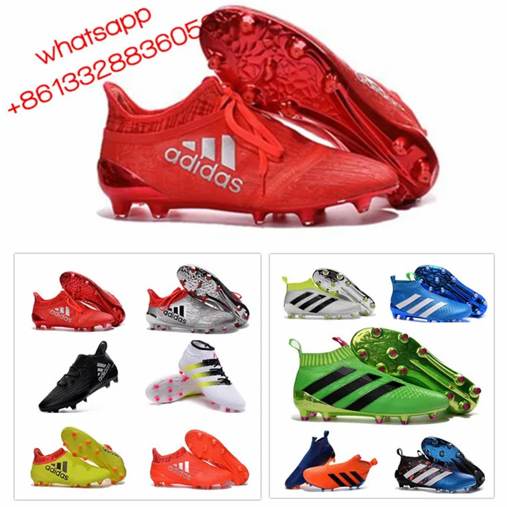 

2016 new High Ankle original FoOTBaLls BoOTs FG AG Outdoor SoCCeRs Ace 16 Purecontrols shoes eur 39-46 747415151